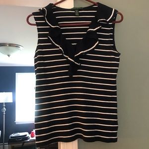 Ralph Lauren sleeveless sailor top.